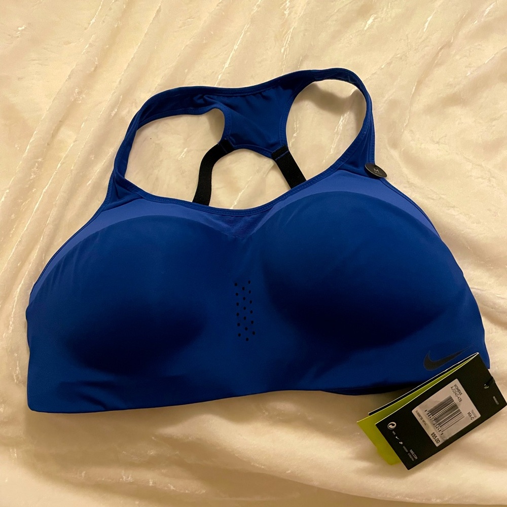 Nike Alpha Bra performance support adjustable fit with dry-fit technology